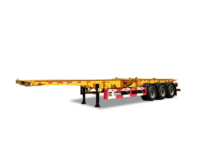 3 Axles 40ft Chassis Trailer