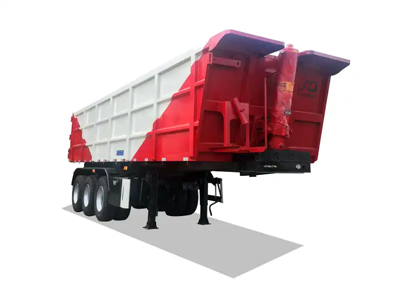 3 Axles 45CBM Dump Trailer