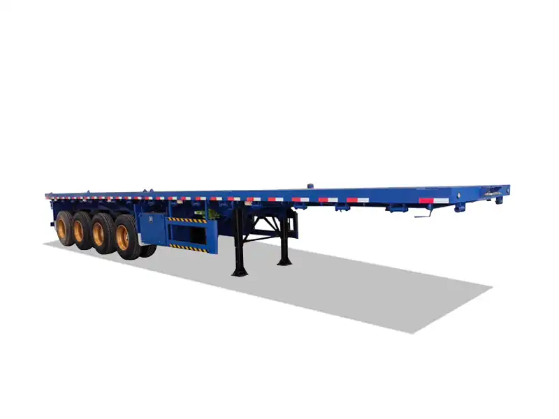 34Tons Flat Deck Trailer