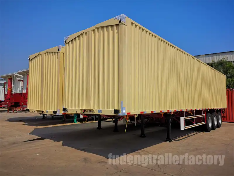Tri Axle Box Semi Trailer02
