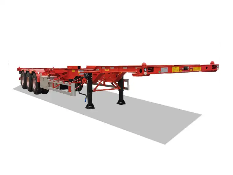 Tri Axles 40ft Skeleton Trailer for Sale
